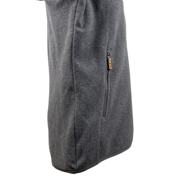 Fjallraven Stina Fleece Sweater Jacket Coat Ovik Women's M Dark Grey Zip Up - Picture 10 of 13